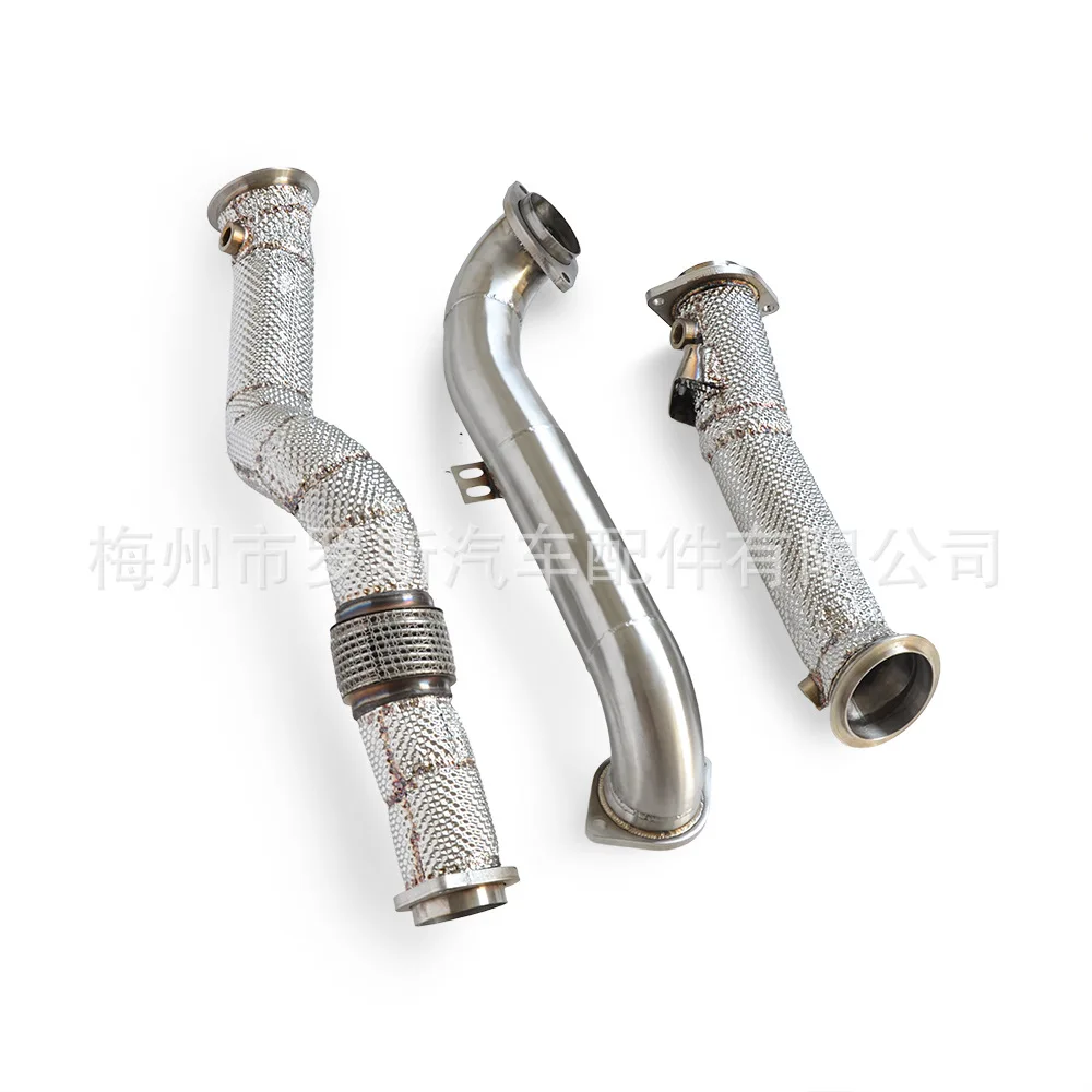 Suitable for BMW M3/M4 G80/G82 3.0T 2019-2023 Thermal Insulation Linear Stainless Steel Exhaust System