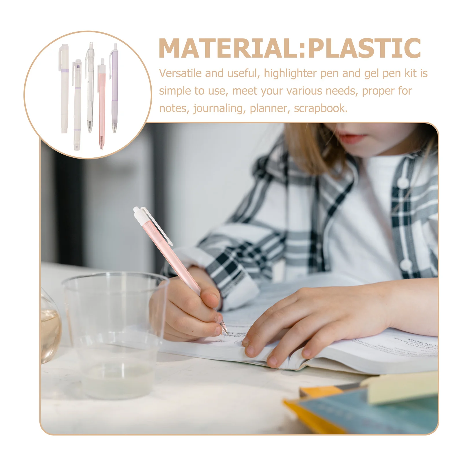 

1 комплект, универсальный маркер, набор гелевых ручек, нежный цвет, удобная ручка, офисный домашний маркер, эстетические гелевые ручки