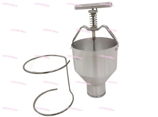 

Commercial Stainless Steel Mini Donut Machine, Household Manual Cake Shaper, Circle Mold Recommended