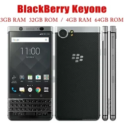 BlackBerry-teléfono inteligente Keyone Key1 desbloqueado, 32/64GB ROM, 3GB RAM, cámara de 3MP, pantalla táctil, WiFi