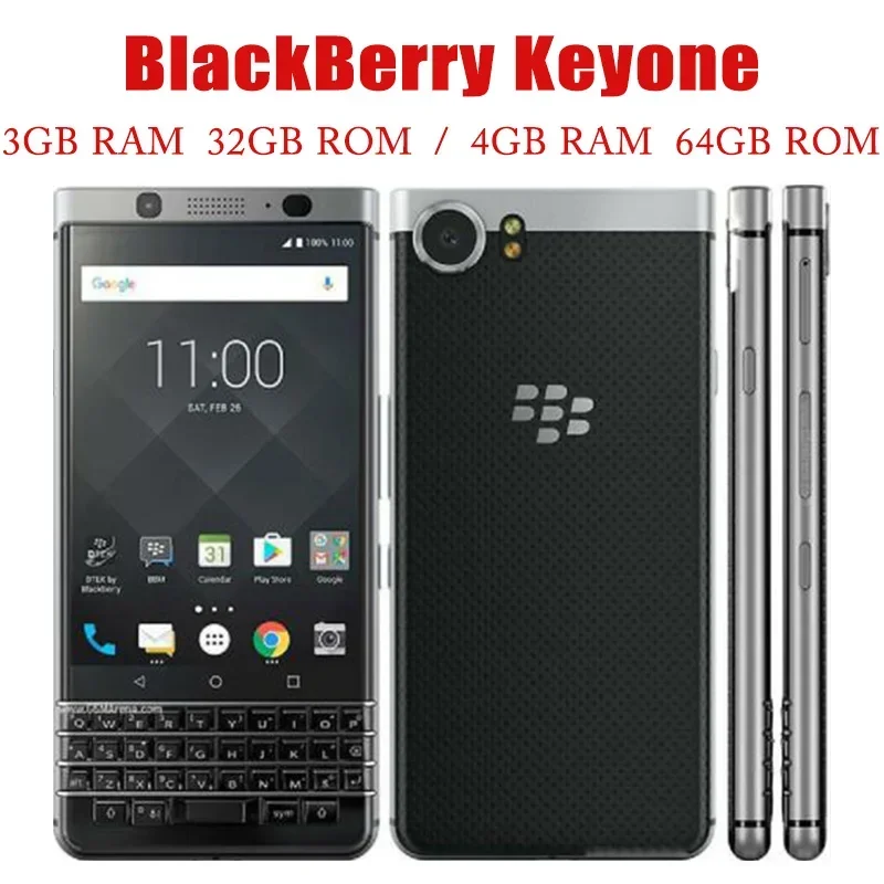 blackberry keyone key1 mobile bar smartphone telefone celular original camera 3mp tela sensivel ao toque wifi 32 gb 64gb rom 3gb ram 01