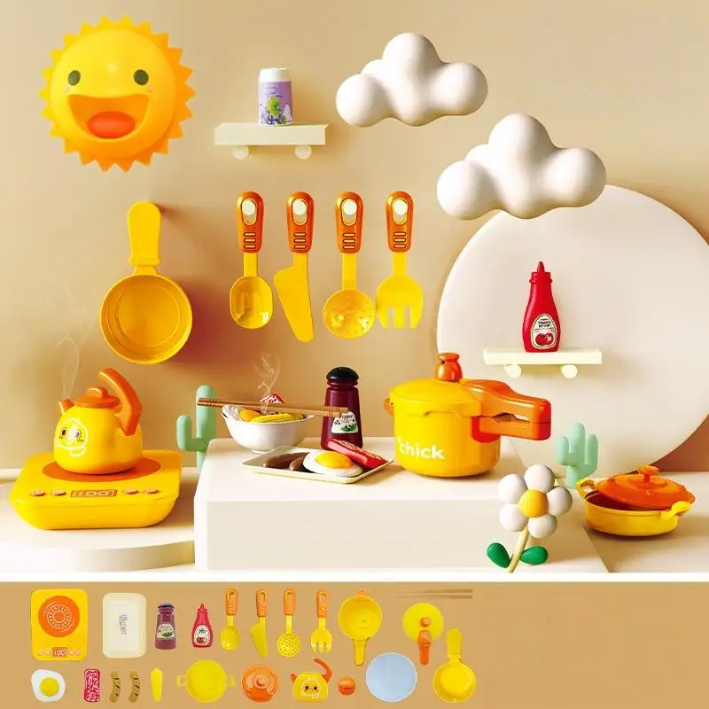 ชุดของเล่นครัวแกล้งเล่น, เกมบทบาทสมมติเพื่อการศึกษา, เกมบ้านสนุกสำหรับเด็ก, ของขวัญที่ยอดเยี่ยม