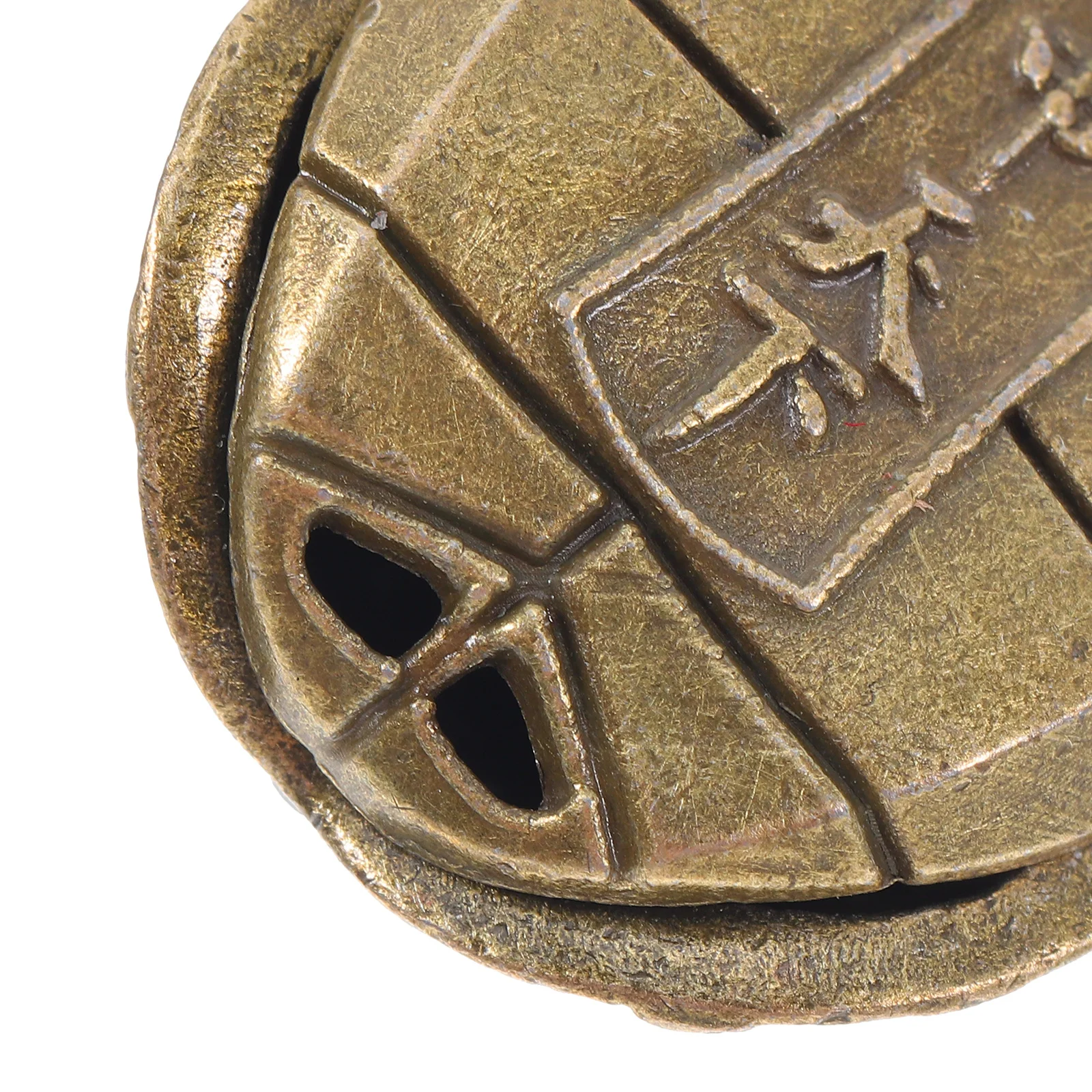 Narzędzie do wróżb z łuski żółwia, wzór I Ching, przenośne, ręczne, Feng Shui, szczęście, wróżbiarstwo, dekoracja do domu i biura