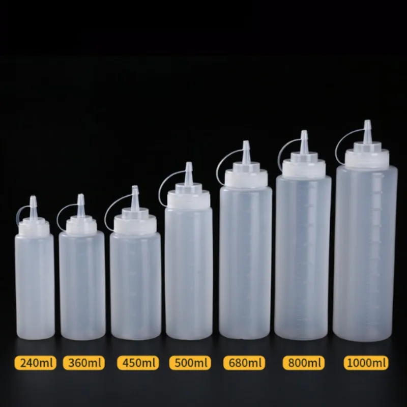 Contenedor de almacenamiento de cosméticos de viaje, botellas grandes con boquillas, botella de loción exprimible, dispensador multiusos de plástico, 2 uds.