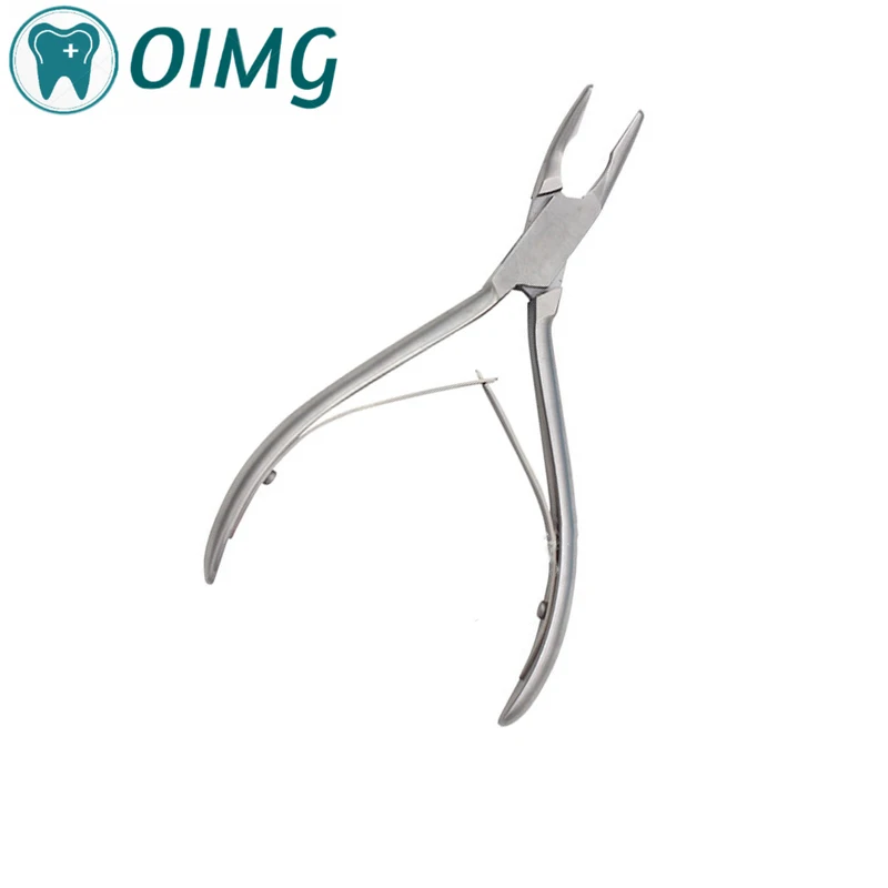 Instrumento ortodôntico dentário, Bone Rongeur Alicate, Ferramenta de cirurgia dentista, Forcep cirúrgico, Ferramenta de laboratório