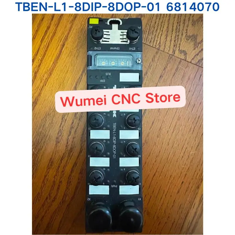 Second-hand test OK module TBEN-L1-8DIP-8DOP-01 6814070 If you need other specifications, please consult