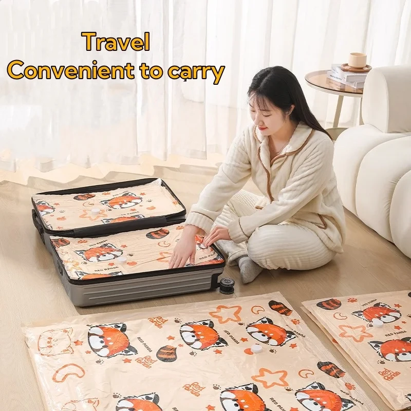 Vacuum Storage Bags,for Bedding,Pillows,Towel,Clothes Space Saver Travel Storage Bag,With Hand-electric-Pump,Vacuum Bag Package