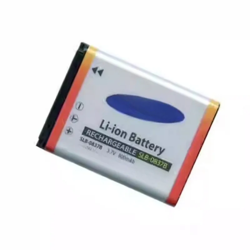 Neue 3,7 V 800 mAh SLB-0837(B) SLB-0837B 0837B 0837(B) Digital Kamera Batterie Für SAMSUNG L70 L83T L201 L301 NV8 NV10 NV15 NV20