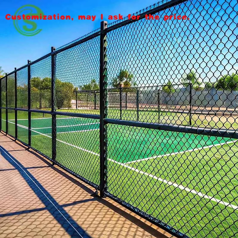 custom.China High Quality Sport Field Fencing Tennis and Court Chain Link Mesh