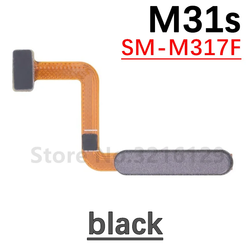 Power Home Button Menu Return Key Fingerprint Touch ID Recognition Sensor Flex Cable For Samsung M30 M30s M31 M31s M32 5G