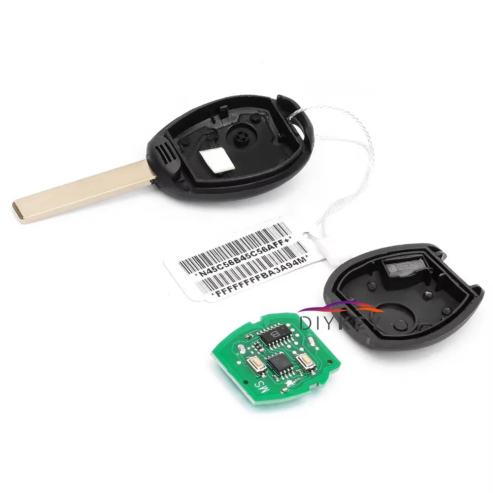 

KEYECU 433MHz 315MHz Smart Remote Key ID47 Chip for BMW Mini Cooper S R50 R53 2003-2007 for Rover 75 1998-2005 for BMW