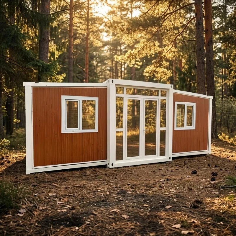 Expandable Container House Breathable Eco Friendly Light Steel Sandwich Panels Modern Design Multi Use Casa Contenedor