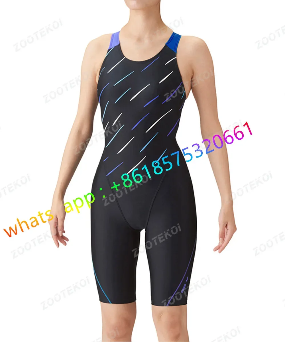 Powerskin 2023 costumi da bagno resistenti al ginocchio da donna costume intero Quick Dry traspirante surf sport Racing costume da bagno