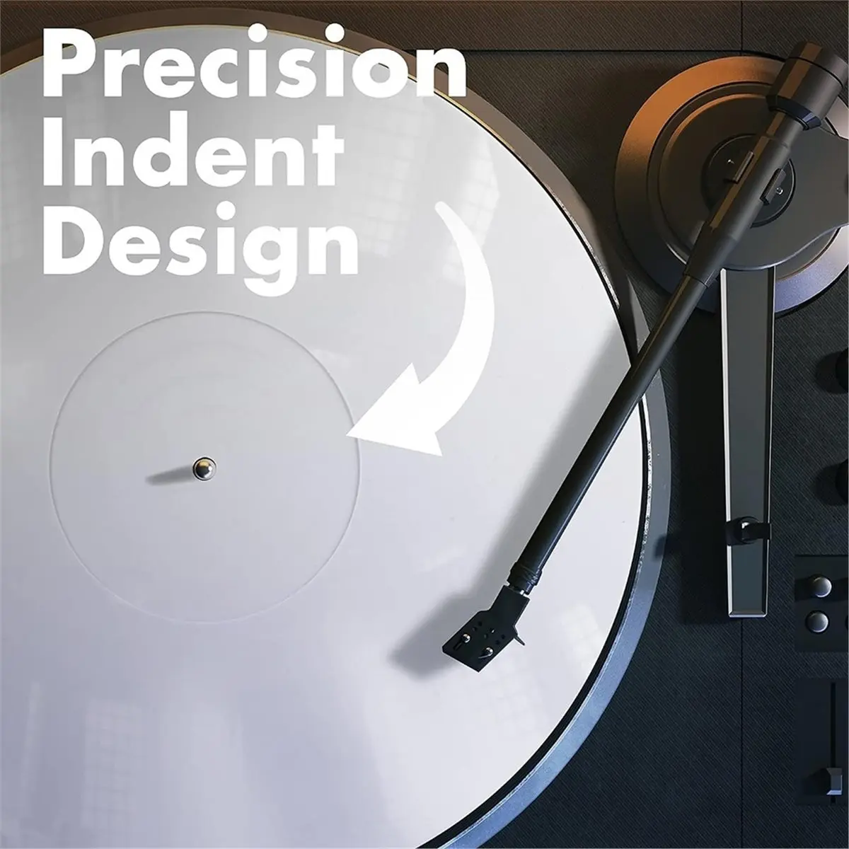 Turntable Mat, Platter Slipmat for 12