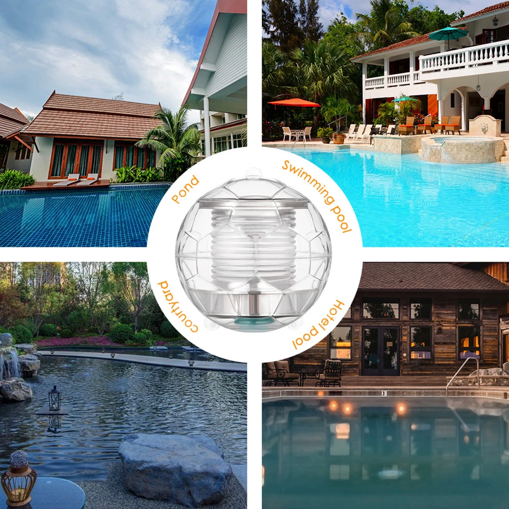 

Solar Powered Floating Lights Waterproof Color Changing LED Pond Pool Garden Outdoor Lighting Solar Energy