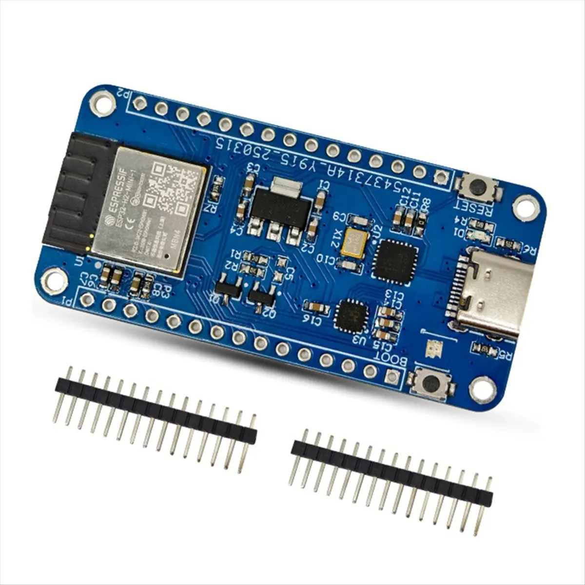 Placa de desarrollo ESP32-H2-MINI con interfaz de luz RGB tipo C compatible con grabación USB + UART