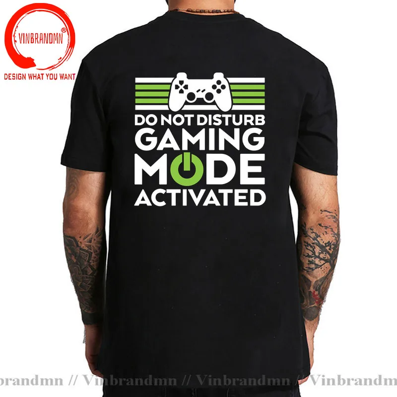 Funny Graphic Tee Collection Gaming Mode Activated T-Shirt Humor Design Casual Wear Geek Gamer Style Unique Gift Idea T-Shirt