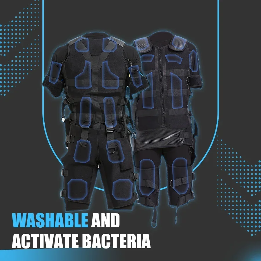 

gugeer full body muscle stimulation therapy ems exercise electrical stimulation wireless training ems suit