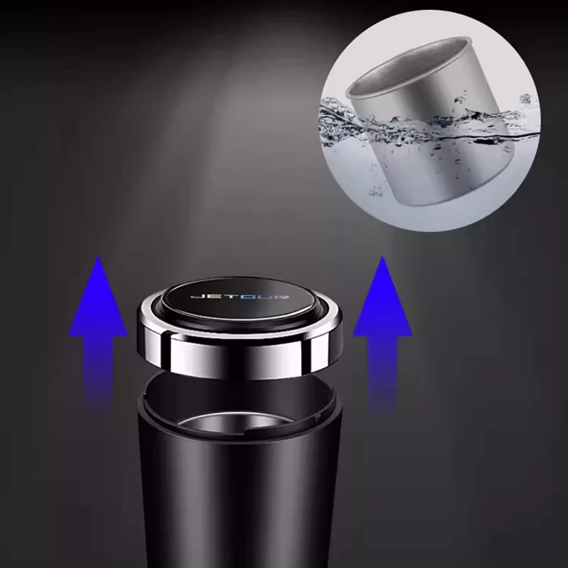 Chery Jetour Traveller T2 Car Mounted Ashtray Luminous Atmosphere Lamp With Cover Interior Decoration