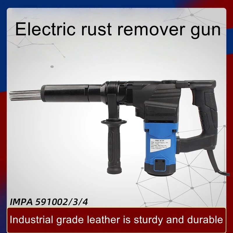 

110V/220V High-Power Pin-Type Spray Cutter Rust Removal Tool for Marine Use