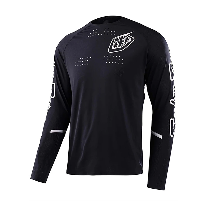 Men\'s Cycling Quick Dry Off-Road Motorcycle Downhill Cycling Jersey MTB Mountain Bike DH Shirt Motorcycle Jersey