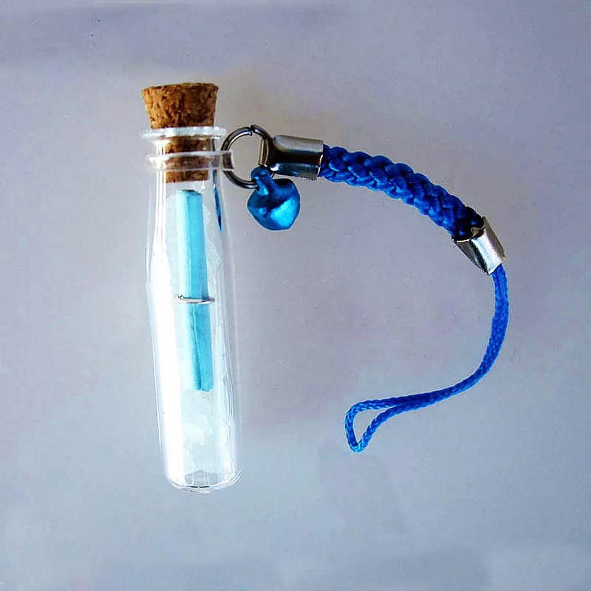 10Pcs Transparent Mini Glass Wish Bottles Cylinder Style Wooden Cork Top for DIY Necklace Sand Art Perfume Container Party Favor