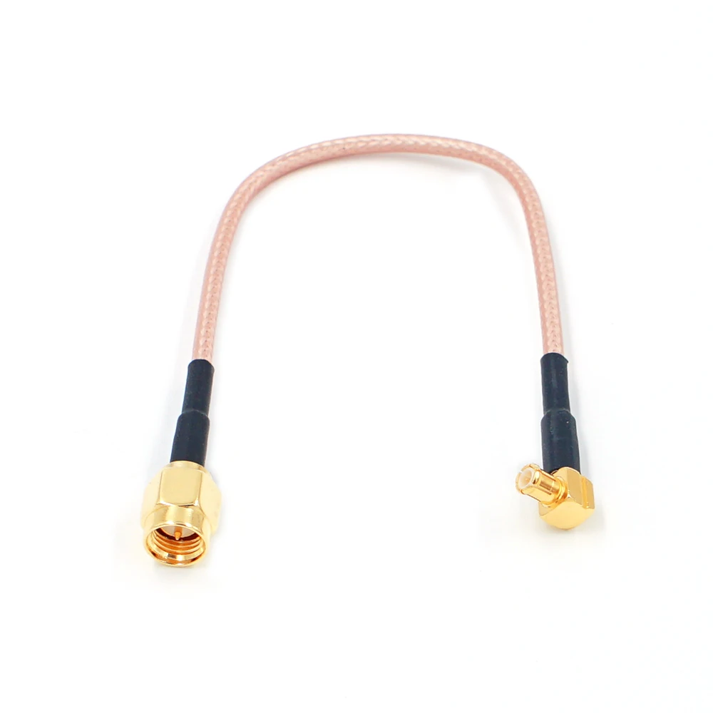 RF coaxial connector SMA Male Plug to MCX Male Right Angle RF Pigtail Cable RG316