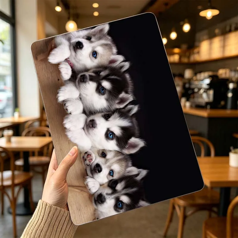 Design Dog Pattern Cover For Apple MacBook Air Pro 13.3 14.2 15.3 11.6 12 16 13 inch Laptop Protective Case Hard Shell