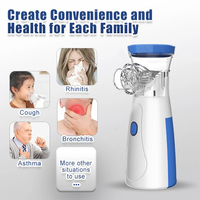 Medical Handhe Portable Nebulizer Inhalator Adult Kids Mini Silent Steam Nasal Humidifier Inhaler Tools Nebulizer Asthma