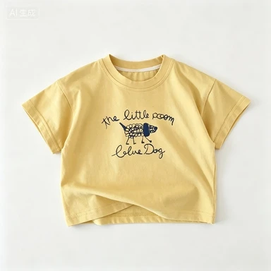 Animal Pattern Boys Clothes T-shirt Summer New Simple Fashion Short Sleeve Tops Kids Tees Round Collar Print Children's T Shirts