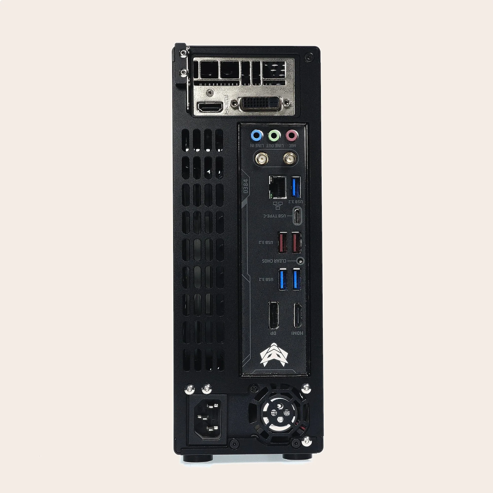 ZS-D2/ITX Half Height Knife Card PC Case V3 4.9L All Aluminum Mini Computer Chassis