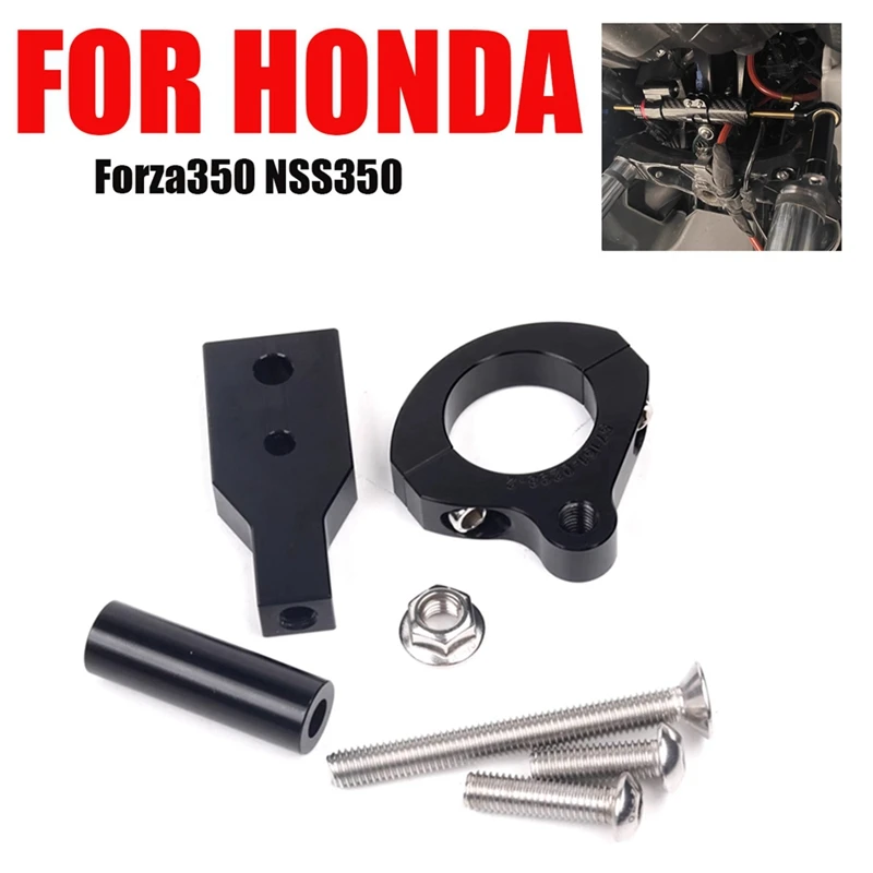 For HONDA FORZA350 NSS350 2021-2023 Spare Parts Motorcycle Directional Damper Shock Absorber Stabilizer Steering Damper Bracket