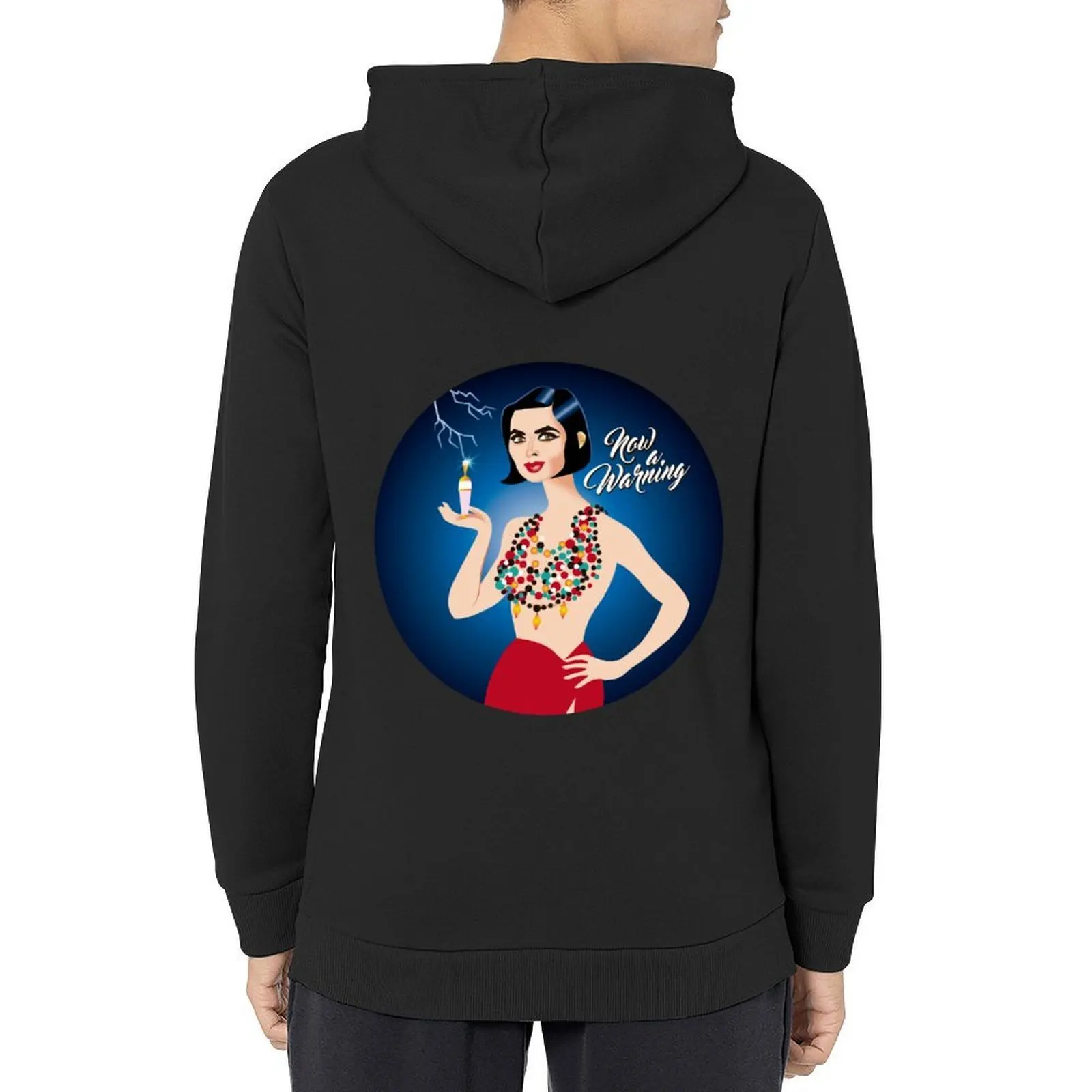 

Now a warning Hoodie graphic t shirts men blouse clothes for men winter clothes designer hoodies