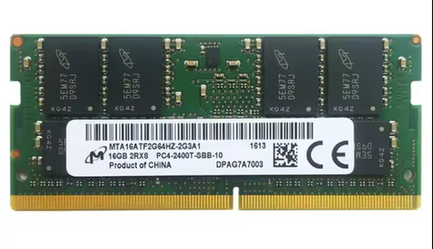 For 16G 2RX8 PC4 2400T DDR4 notebook MTA16ATF2G64HZ-2G3B1 16GB