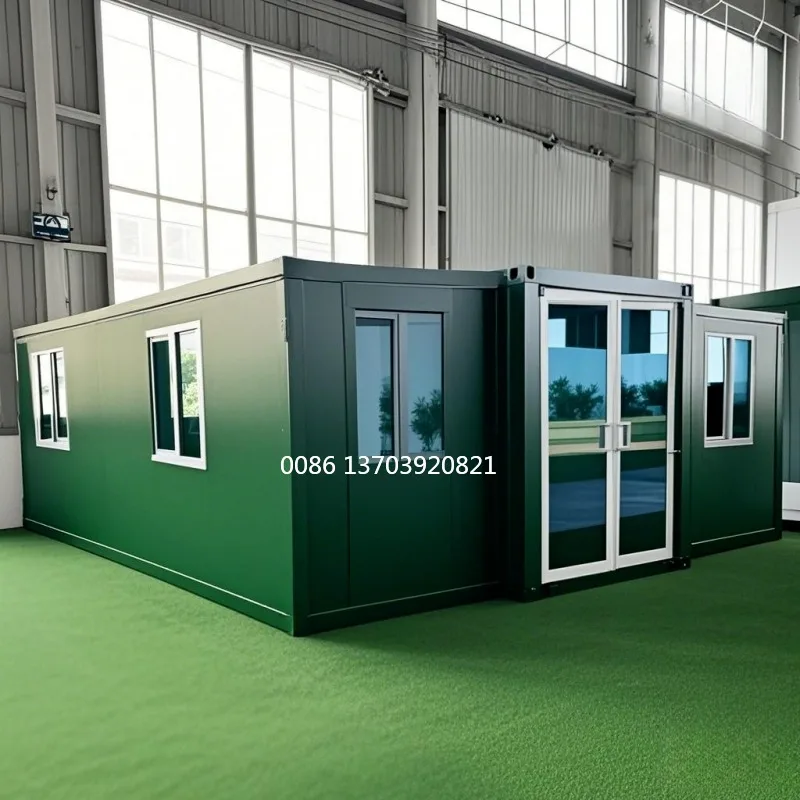 Mobile Home Maison mobile 20 pieds avec assemblage de cas mobiles