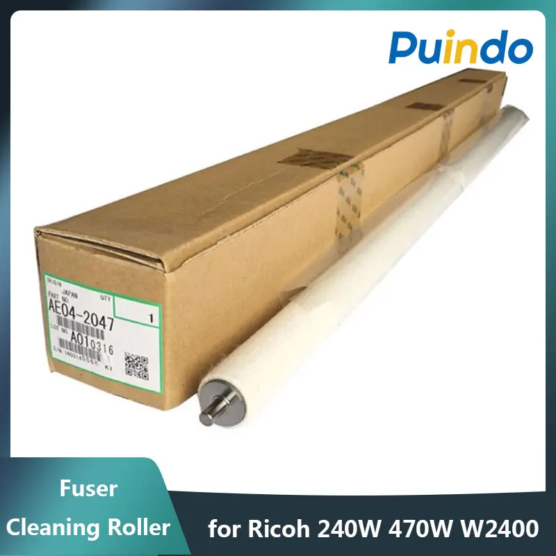 Genuine AE042047 AE04-2047 Fuser Cleaning Roller for Ricoh Aficio 240W 470W MP W2400 MP W2401 MP W3600 MP W3601 MP W6700SP