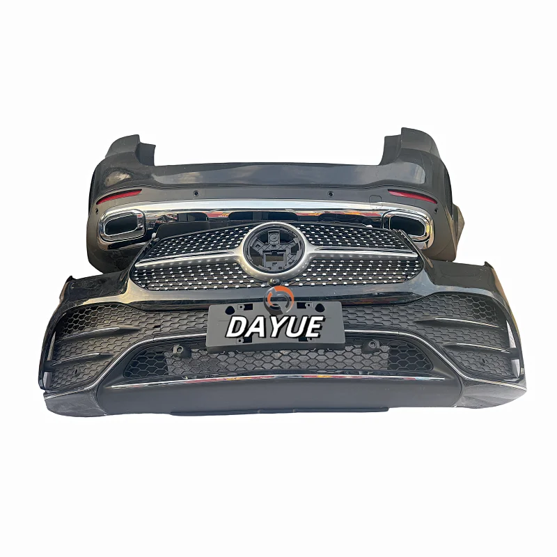 

Modification GLE 167 2020-2023 Front Rear Plastic Bumper with Grille Kit Second-hand Assembled Bumper Kit for GLE167 GLE450 GLE3