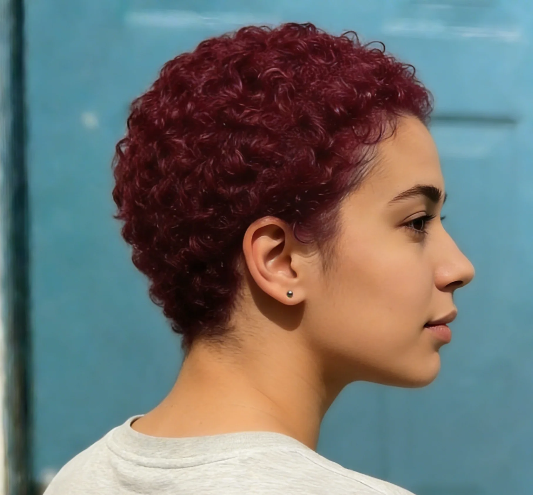 Short Curly Pixie C…