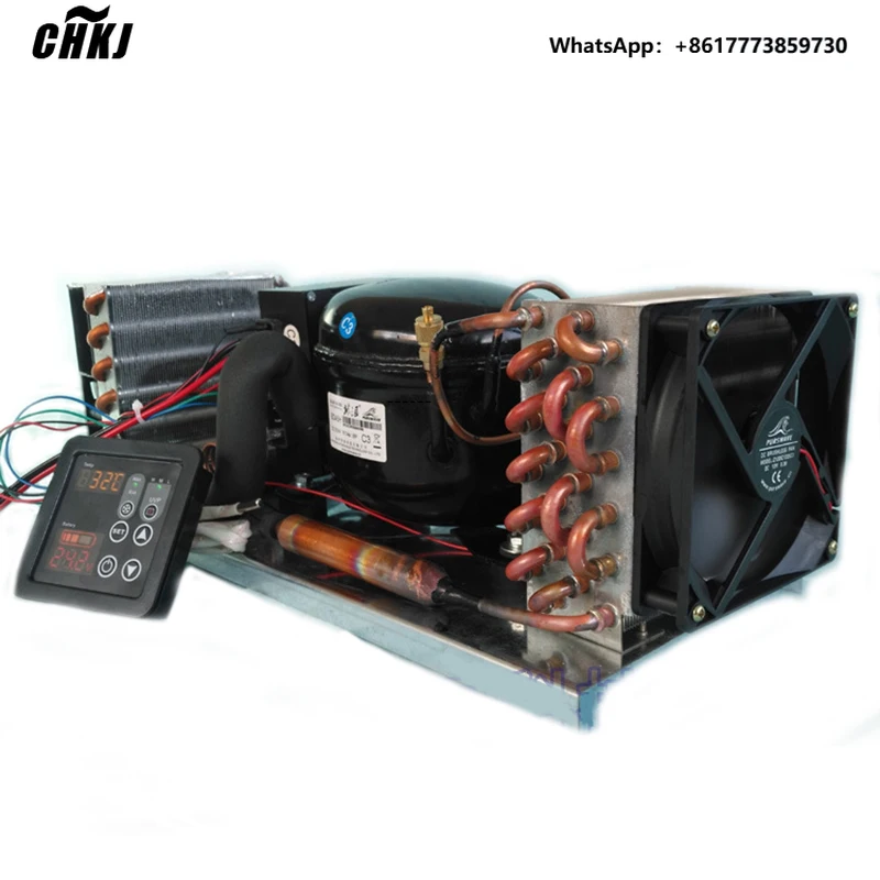 BD35A Mini Air-Cooled Integrated Unit Assembly 12V24V48V Start-Up Refrigeration Micro Air Conditioning Unit