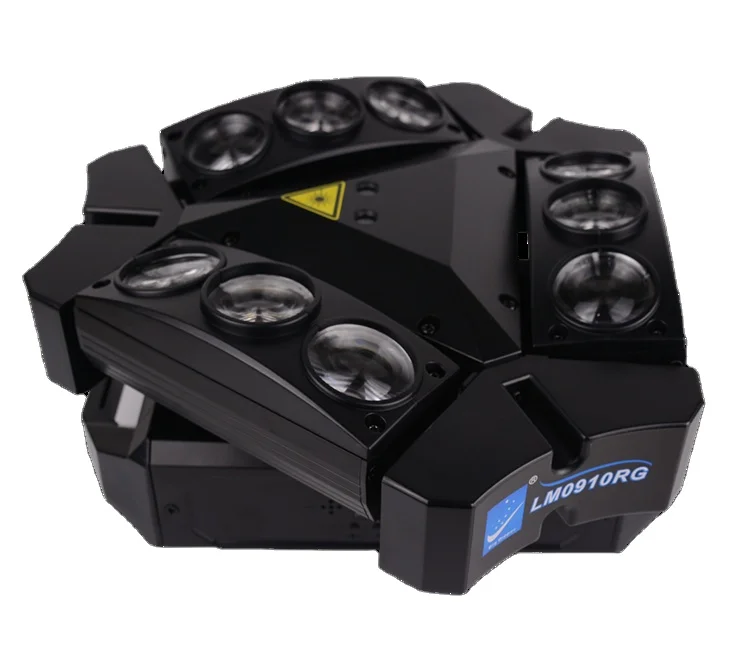 Big Dipper LM0910RG Moving Head Led Spider Light 9x10W RGBW Led Party Light DJ Moving Head DMX DJ Light