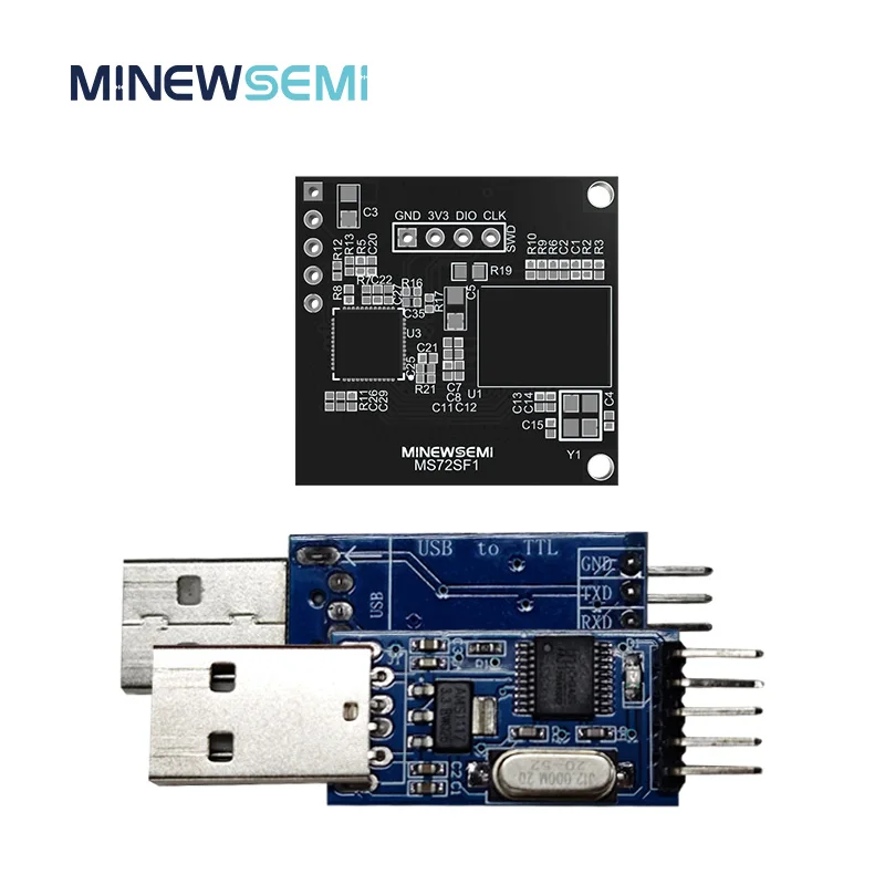 60GHz mmWave Radar Sensor Monitoring MS72SF1 Low Power Human Presence Sensing Module With USB to TTL Module GX90MT01