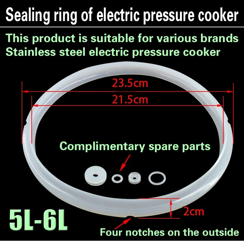 WZ-5-6L electric pressure cooker seal ring pressure cooker accessories silicone ring pressure cooker pot ring