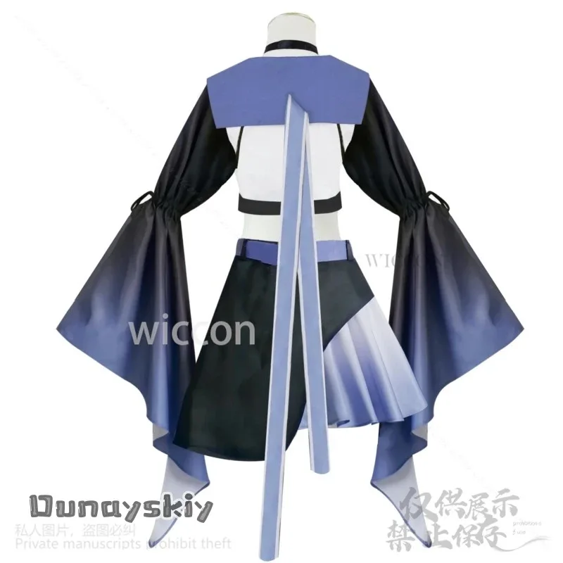 

a7d@Anime Game Gakuen IDOLM@STER Cosplay Hataya Misuzu Costume New Idol Uniform Y2K Jirai Kei Girls Dress Lolita Wigs Cos Custom