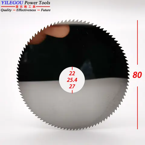 80mm(보어 22 25.4 27mm) 밀링 커터 80x22mm 초경 원형 톱날 80 CNC 톱날 스테인리스 스틸, 알루미늄 절단