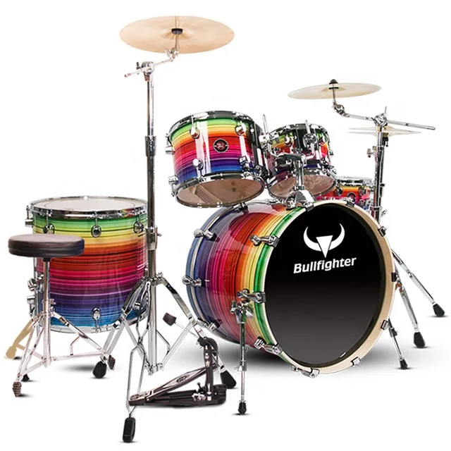 

China Bullfighter DW5 Wholesale Custom Professional Jazz Drum Set Electronic Drum Set