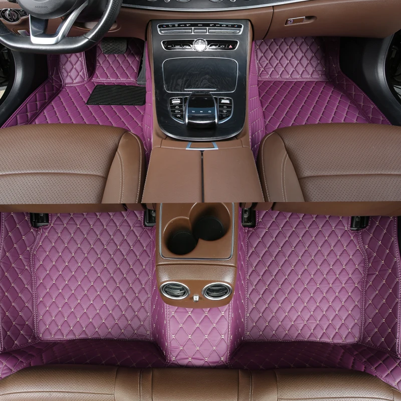 

Custom Luxury 5D Car Floor Mat For BMW F36 2014 2015 2016 2017 2018 2019 PU Leather Man Gifts Auto Interior Accessories