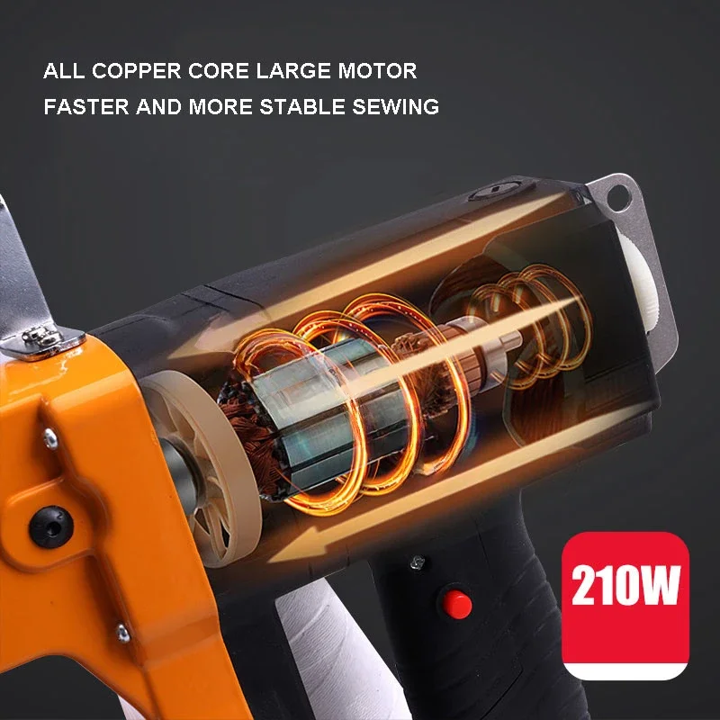 

for Portable Lithium Bag Sealing Machine Electric Packaging Device Automatic Line Cutting Packer Woven Bag Sealing Machine