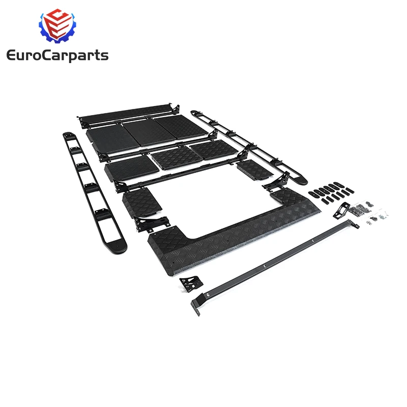 Car Roof Rack with Sunroof, Aluminum Alloy Luggage Rack with Ladder for G63 G500 G350 G550 W463A W464 2019-2024