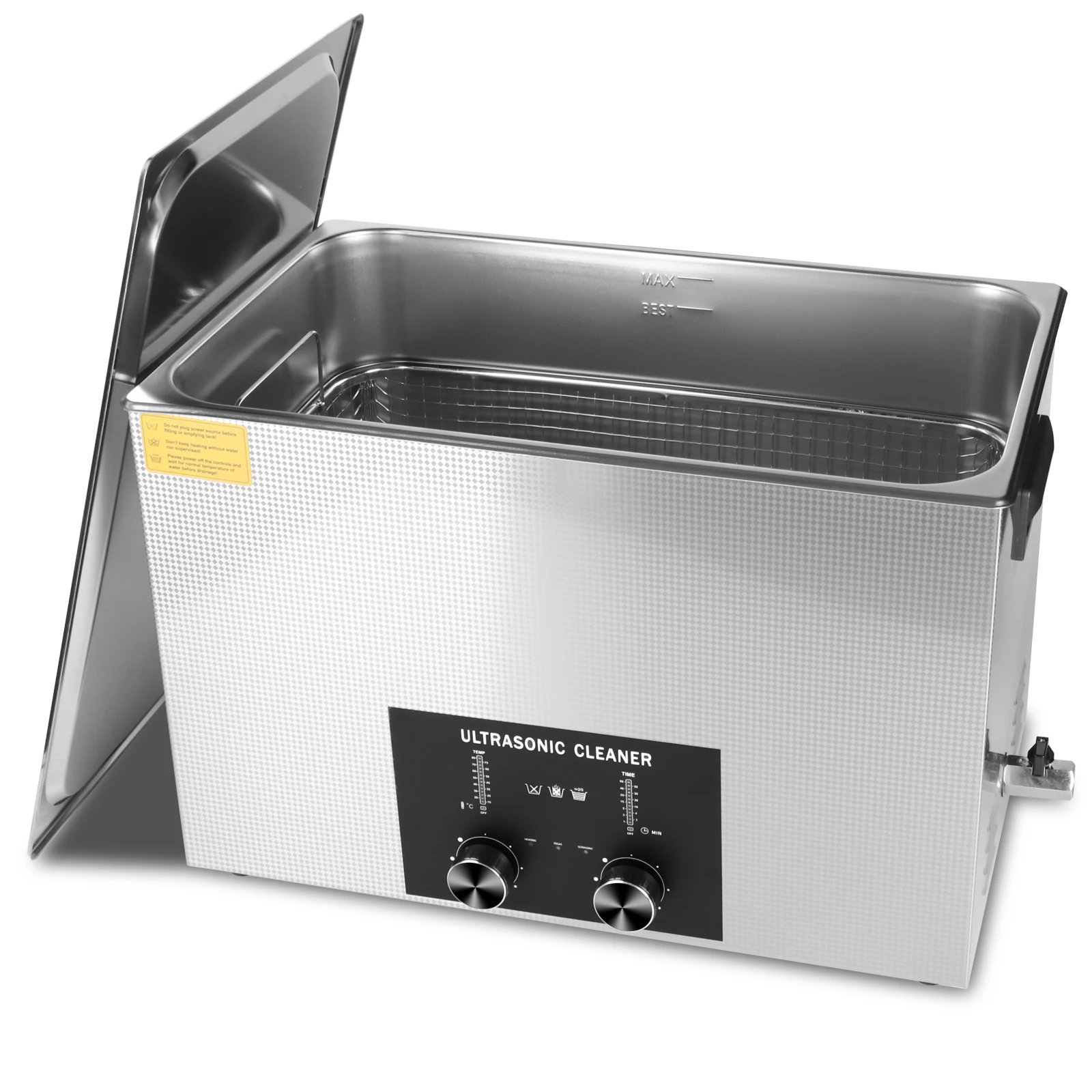 

ACMESONIC Ultrasonic Cleaner 30L with Heater Degas Sonic Cleaning for Lab Jewelry Parts Bike Coin Dental