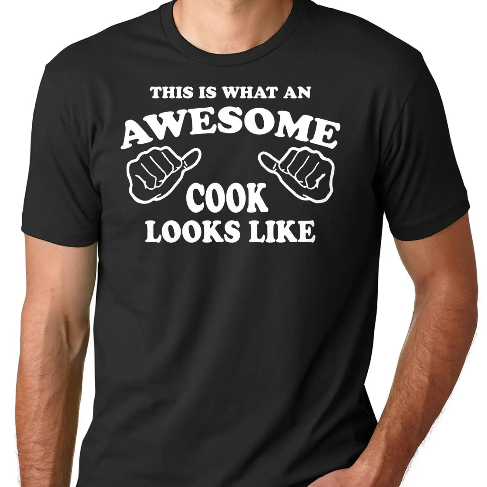 Cook Cool T shirt For Baker Chef Restaurant Cafe vintage Washed streetwear Top For Everyday Wear Casual Unisex Breathable